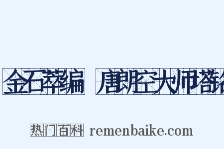 金石萃编·唐朗空大师塔铭是什么意思的图片
